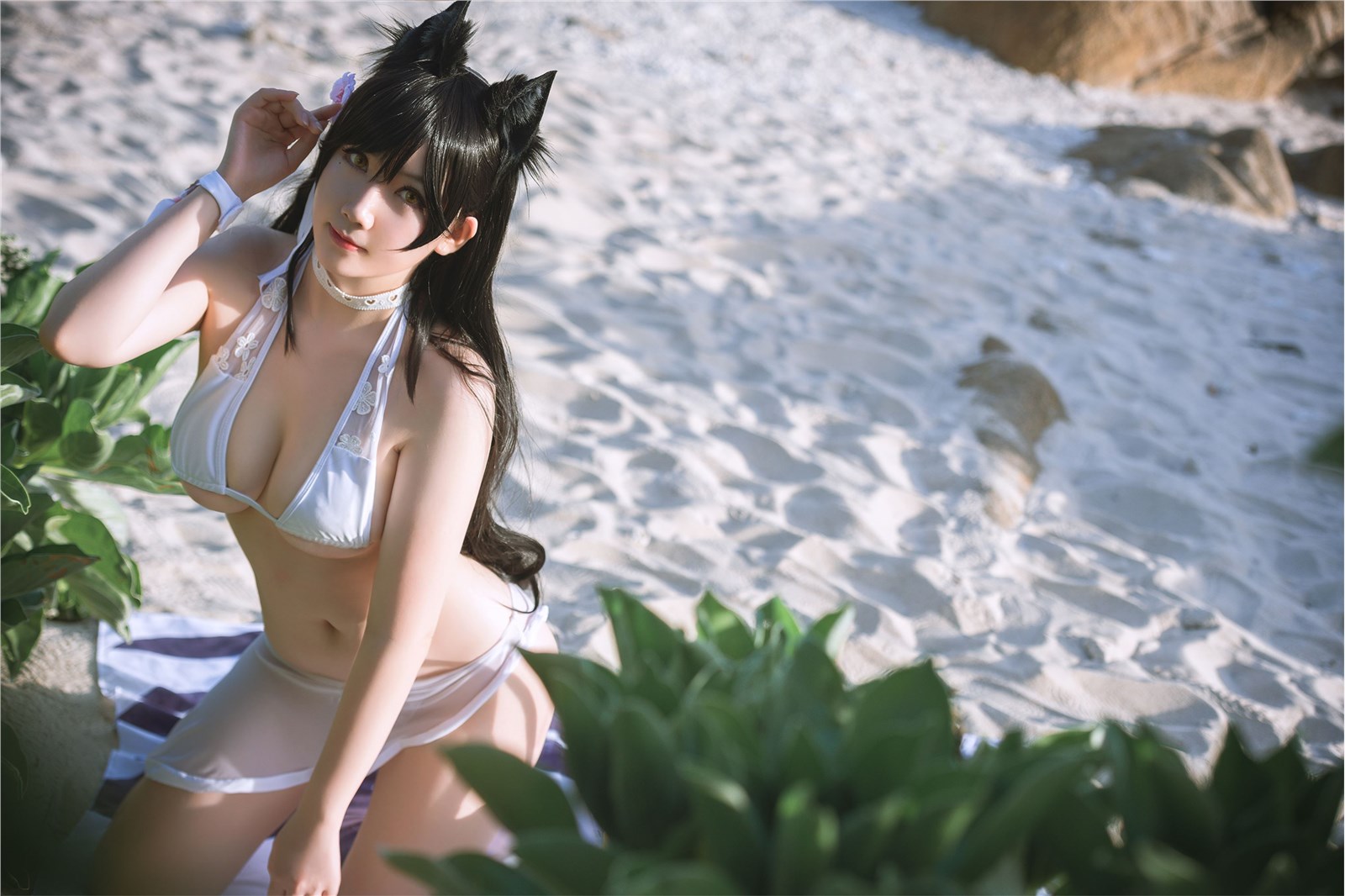 It's the end of the end. - Atago swimsuit(20)